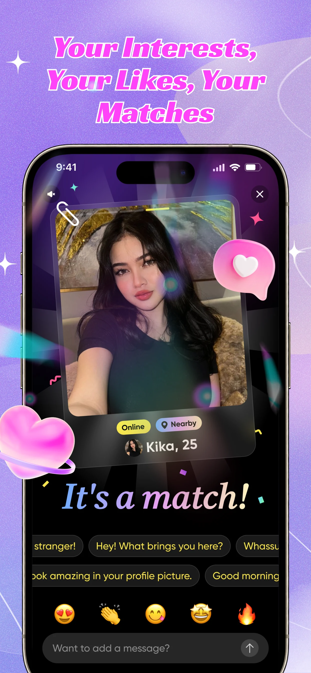 SparkOn: Swipe On Real Sparks screenshot